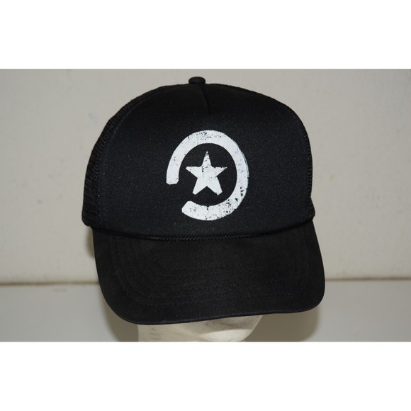 Revolution Smile Sacramento Rock Band SAC FAR Black Trucker Hat Shaun Lopez Cap - Picture 1 of 1